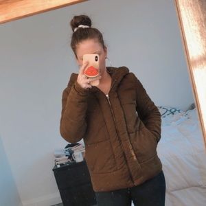 GOLDEN by TNA Caplin bomber puffer jacket